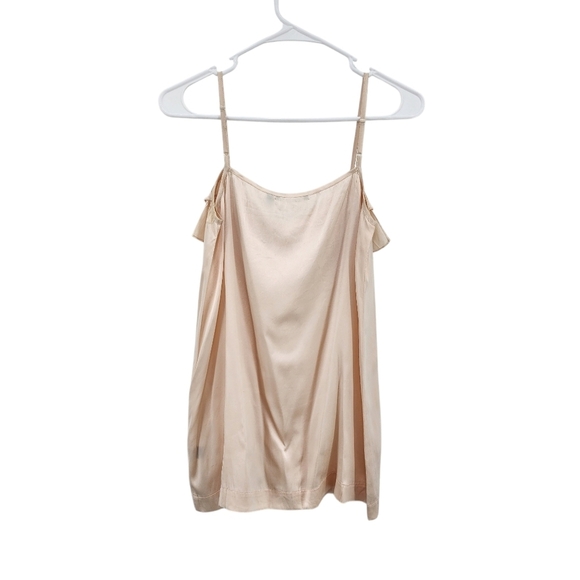 525 America Women's Silk Lycra Ruffle Cami Top - S - Picture 4 of 5